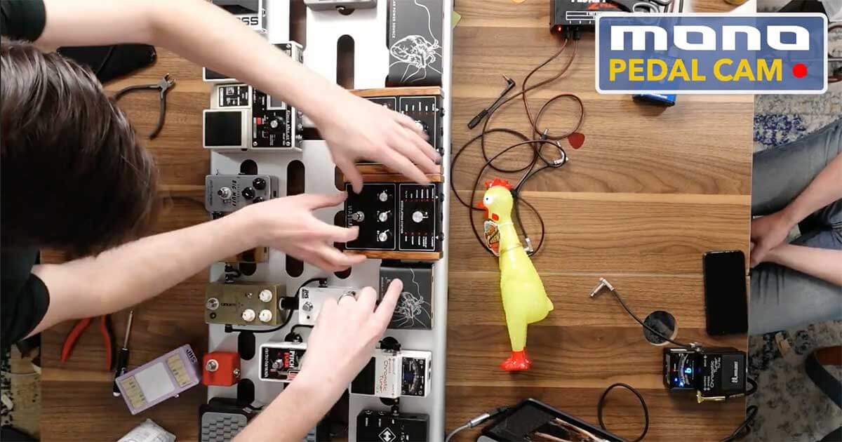 WATCH: JHS Pedals build a pedalboard against the clock - MONO Blog