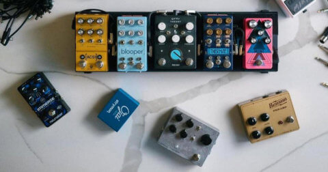 Morningstar pedals and their pedal board build